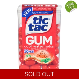 Tic Tac Gum Cool Watermelon 56 Pieces